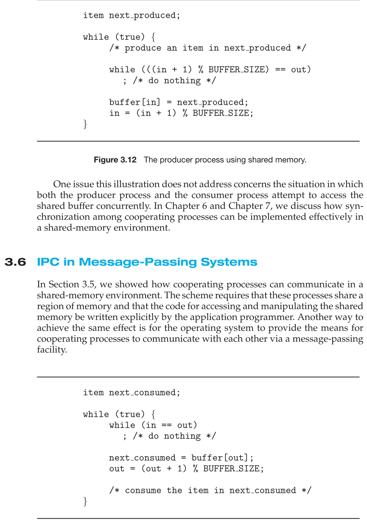 Shared-memory consumer