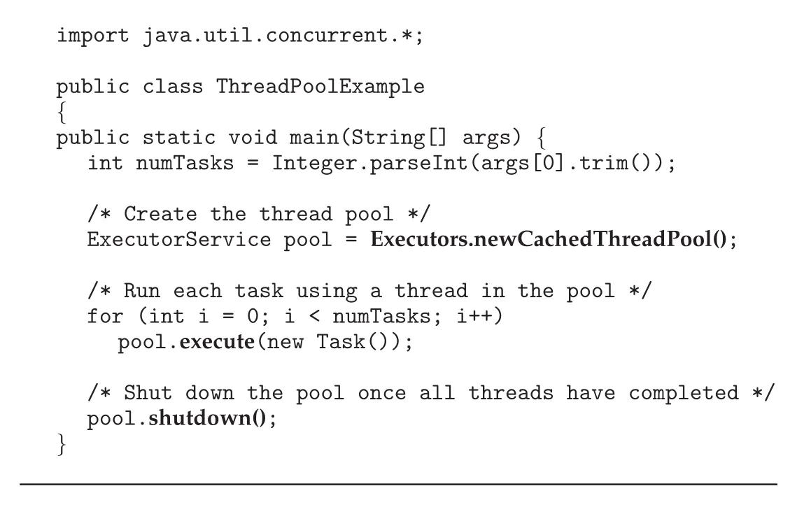 Java thread pool