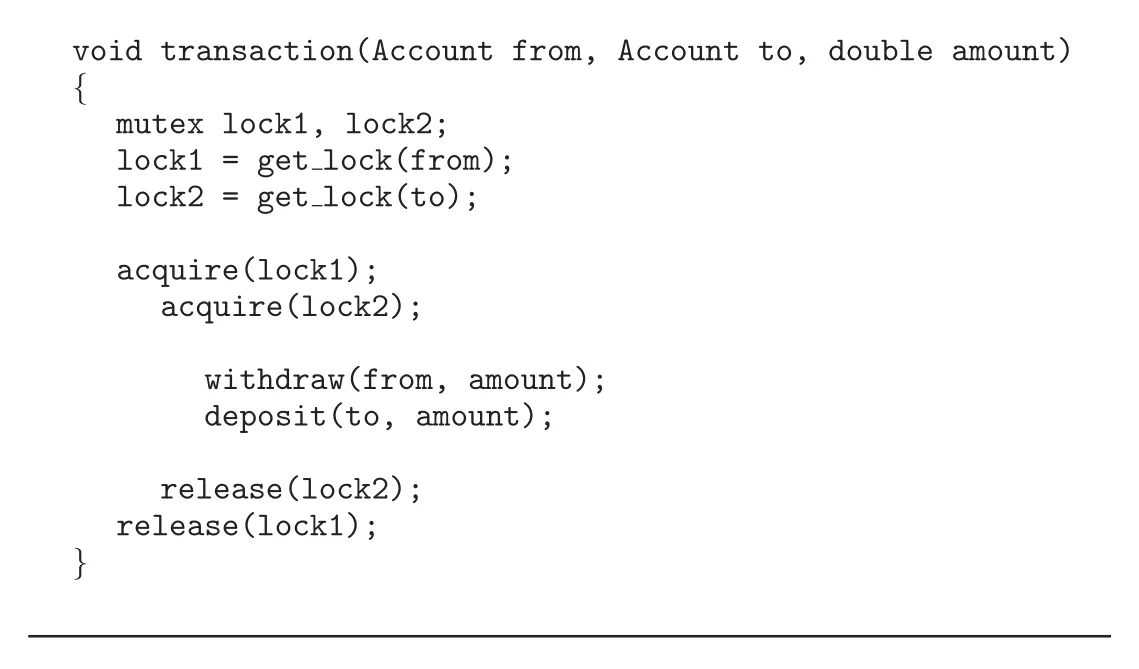 Deadlock with dynamic lock ordering