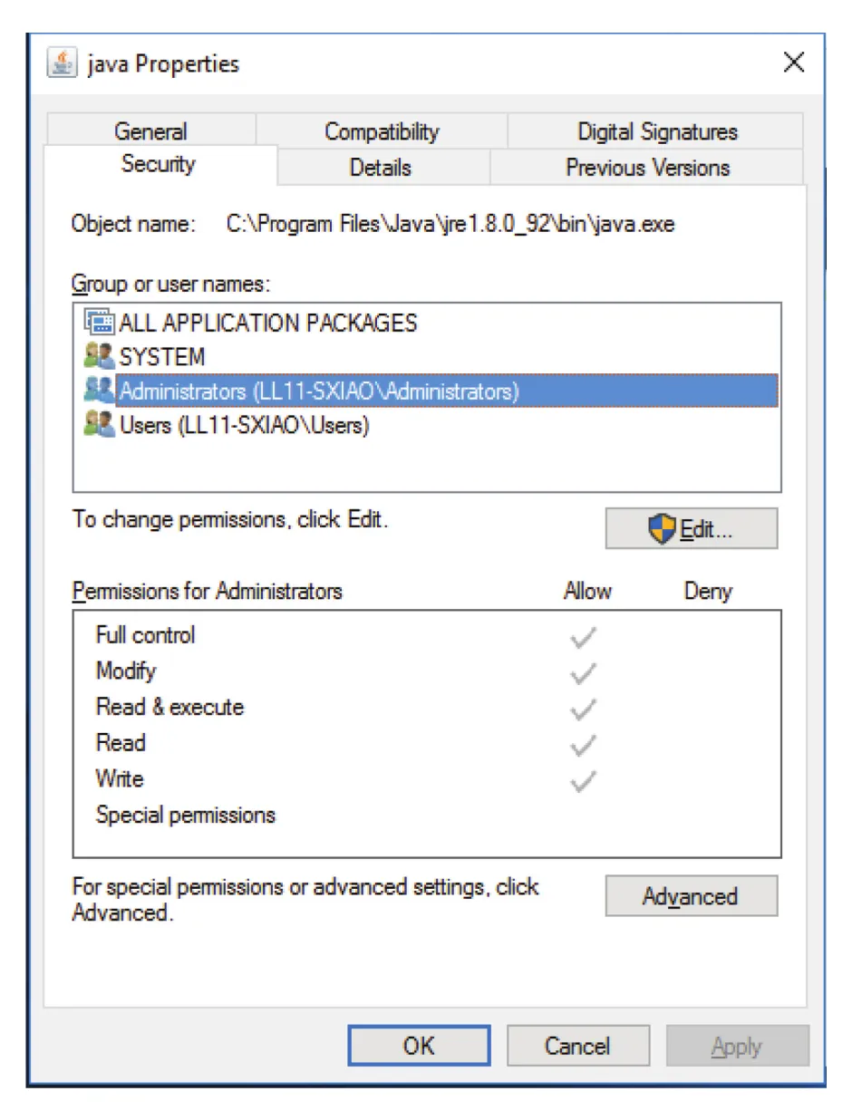 Windows ACL management